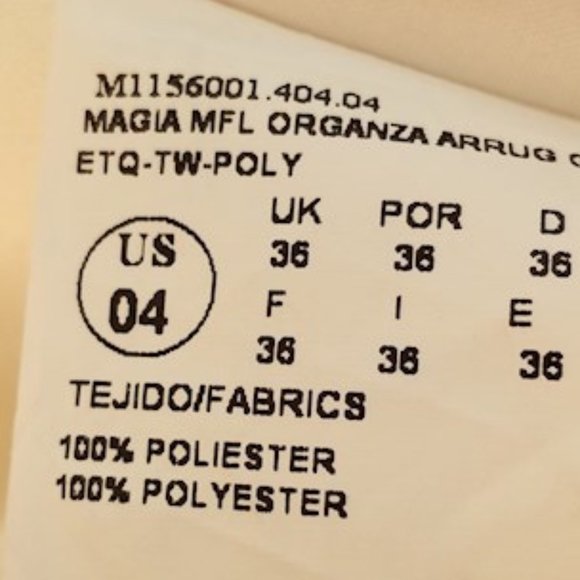 Wedding Dress Ivory La Sposa Size 4 - Picture 11 of 11